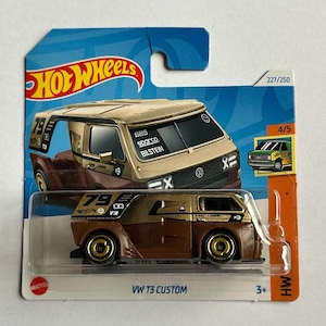 Hot Wheels VW T3 Custom 227/250 Kleine Karte