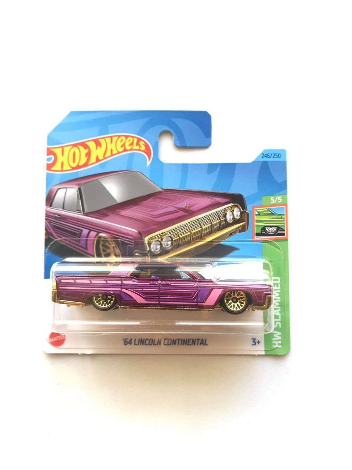 Hot Wheels 64 Lincoln Continental 246/250 Small Card - Etsy
