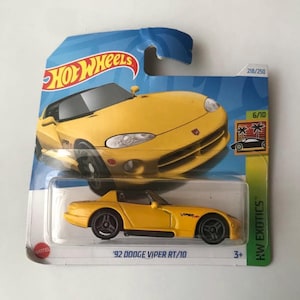 Hot Wheels 92 Dodge Viper RT 10 218/250 Kleine Karte