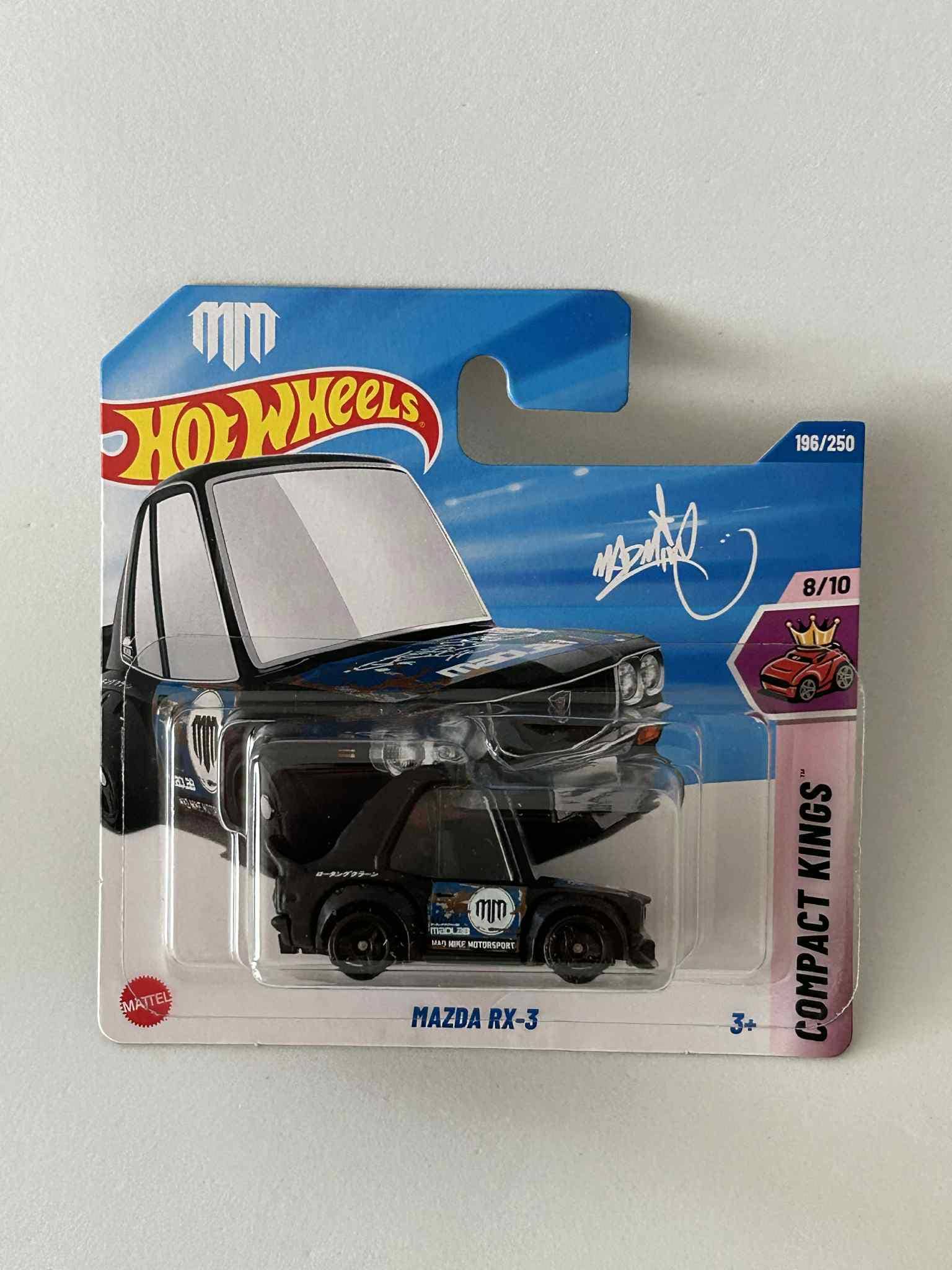 Hot Wheels HW Mazda RX-3 196/250 Small Card - Etsy