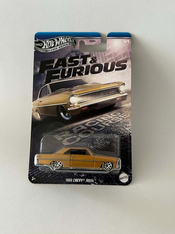 Hot Wheels HW 1966 Chevrolet Nova Racing Course Fast and Furious