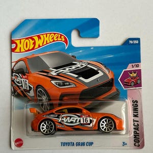 Hot Wheels Toyota GR86 Cup 79/250 Kleine Karte