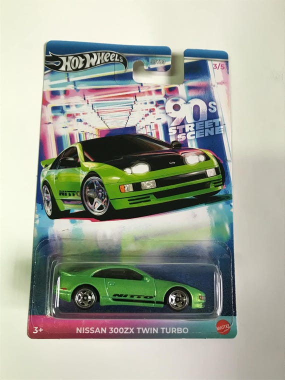 Hot Wheels HW 1/64 90s Street Scene Nissan 300ZX Twin Turbo - Etsy