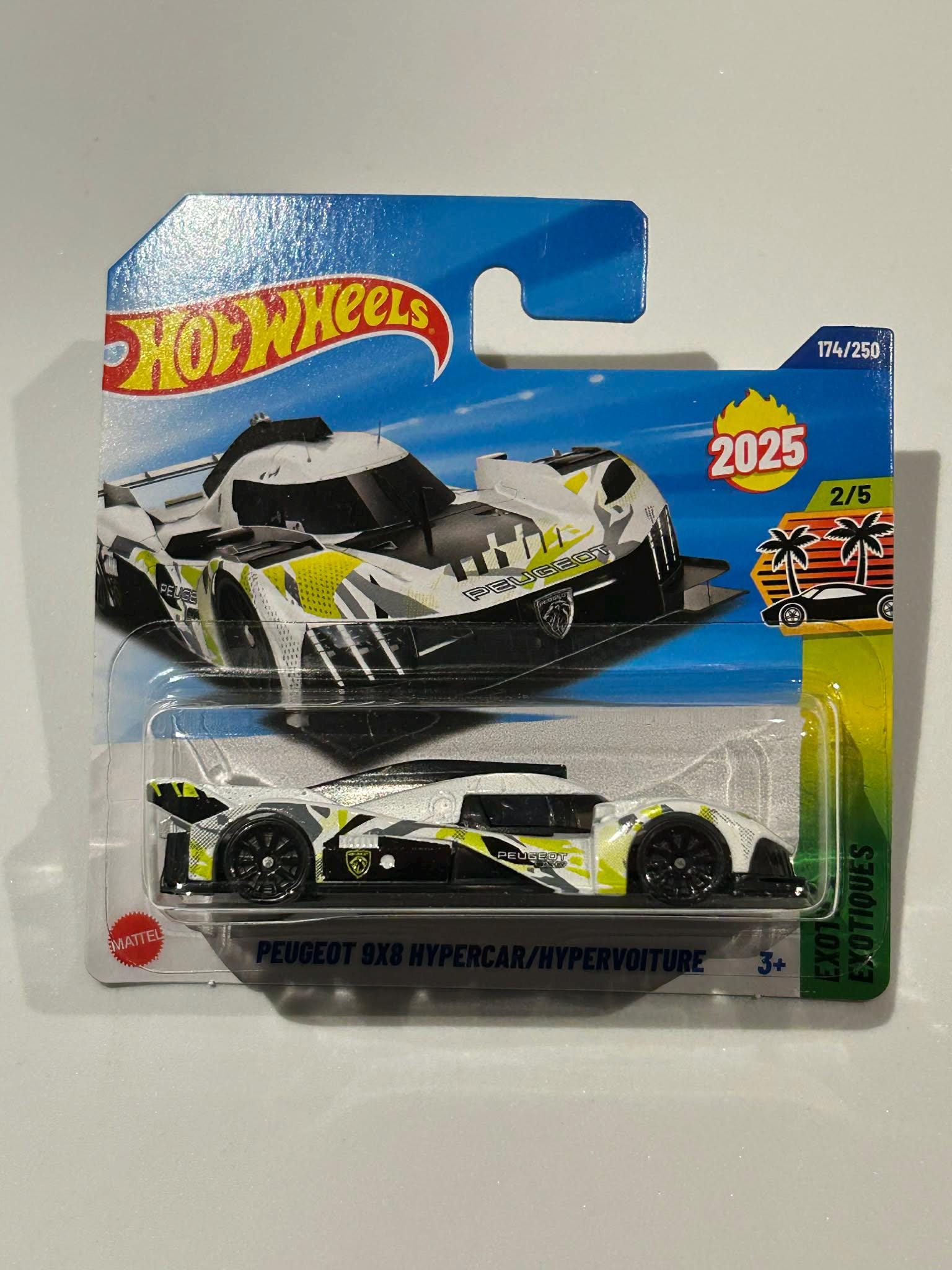 Hot Wheels HW Peugeot 9X8 Hypercar 174/250 Small Card - Etsy