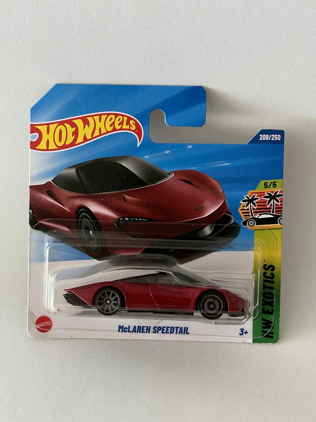 Hot Wheels HW Mclaren Speedtail 209/250 Small Card - Etsy