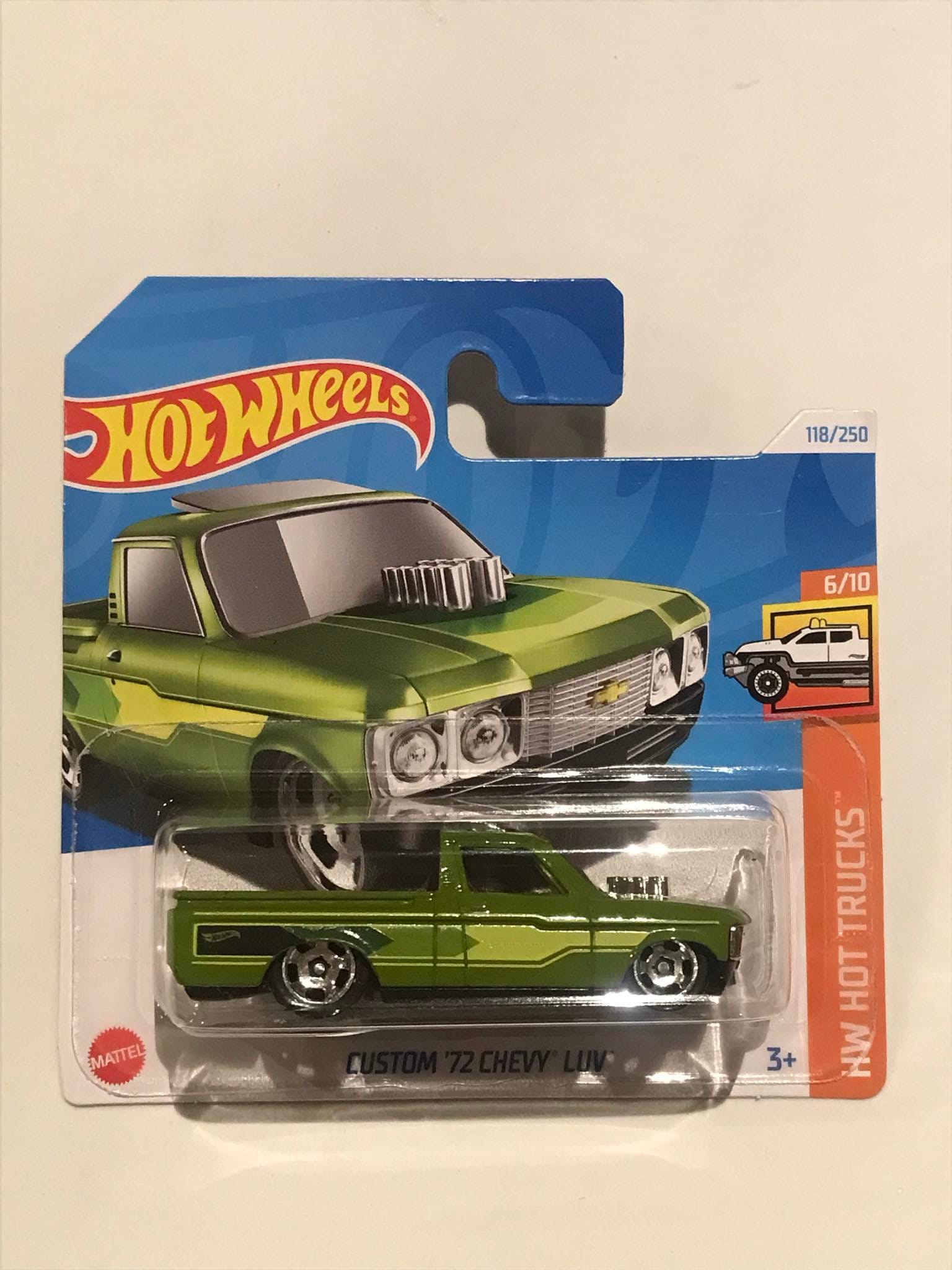 Hot Wheels HW Custom 72 Chevy LUV 118/250 Small Card - Etsy