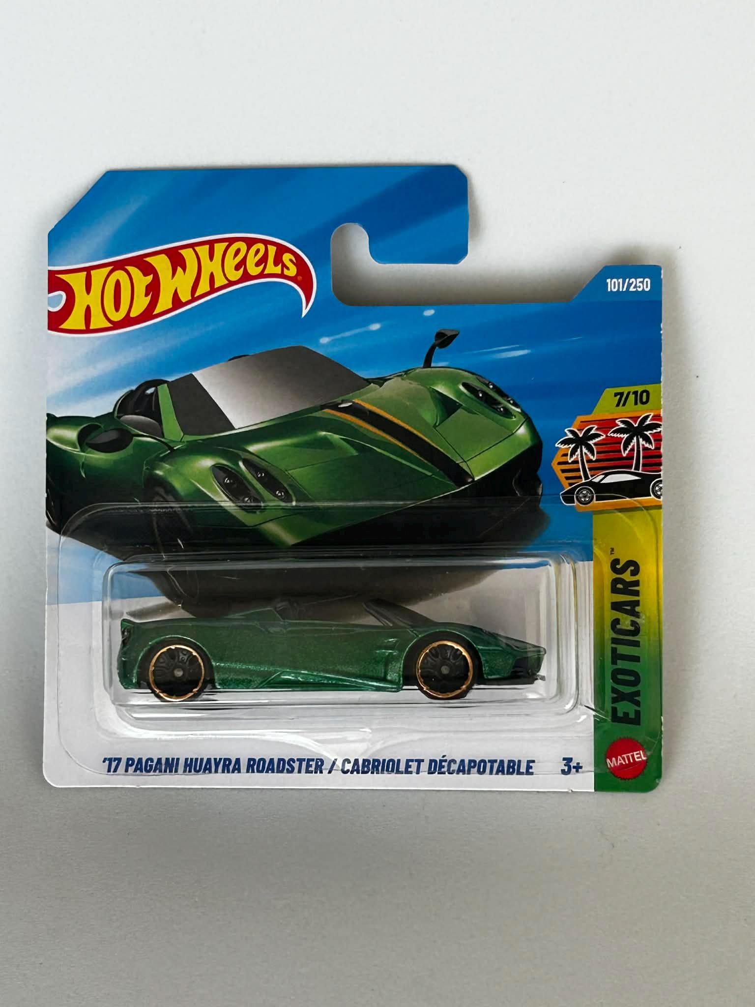 Hot Wheels HW 17 Pagani Huayra Roadster 101/250 Small Card - Etsy