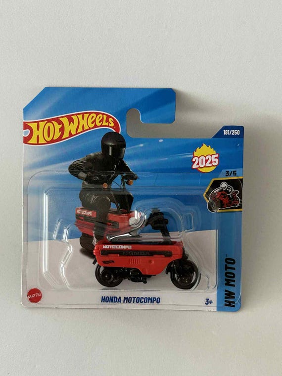 Hot Wheels HW Honda Motocompo 181/250 Small Card - Etsy