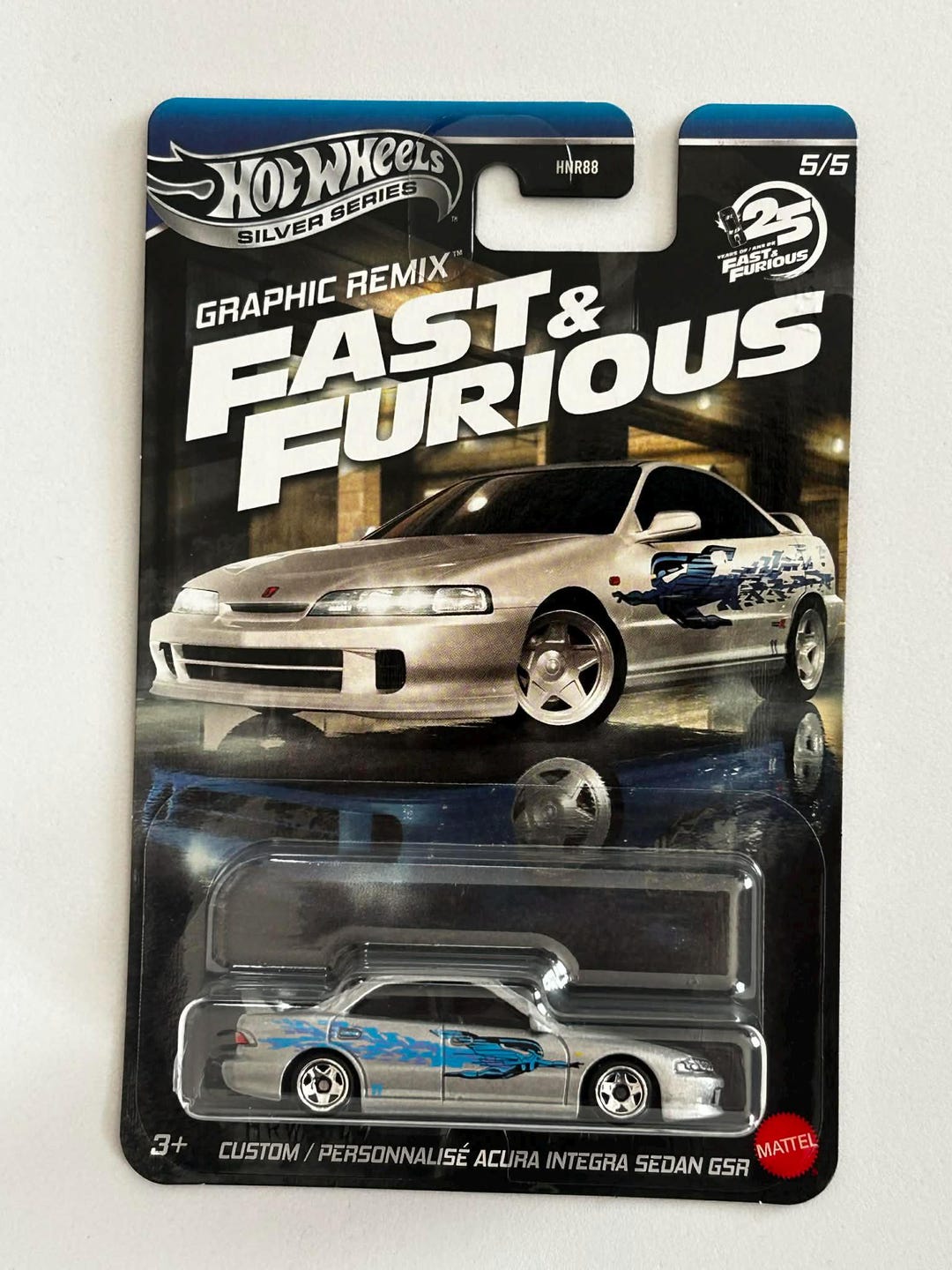 ホットウィール HW 1/64 カスタム アキュラ インテグラ セダン GSR