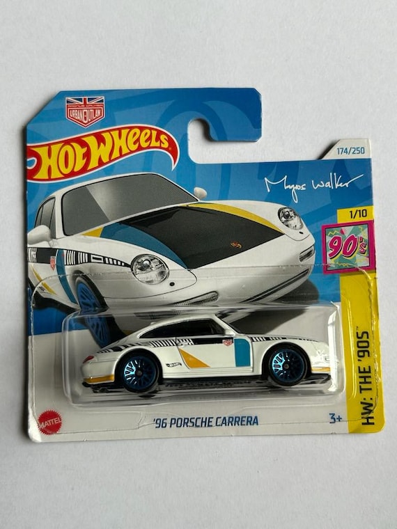 Hot Wheels 96 Porsche Carrera 174/250 Small Card