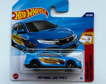 ホットウィール 2016 ホンダ シビック タイプ R - レッド ブラック
