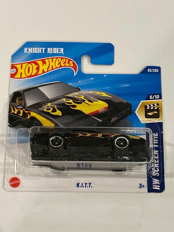 Hot Wheels KITT Night Rider 83/250 Small Card - Etsy