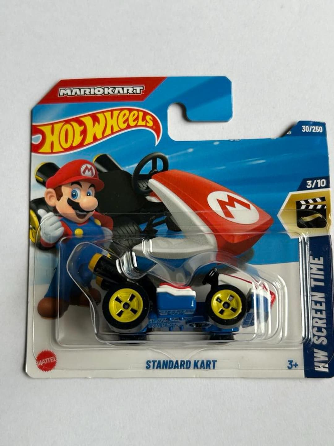 Hot Wheels Standard Kart 30/250 Small Card Mario Kart - Etsy