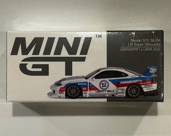 Mini Gt 1/64 2025 Nissan Silvia S15 Lb-super Silhouette