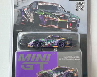 Mini Gt 1/64 2021 Toyota GR Supra Kuhl D1GP Evangelion Racing