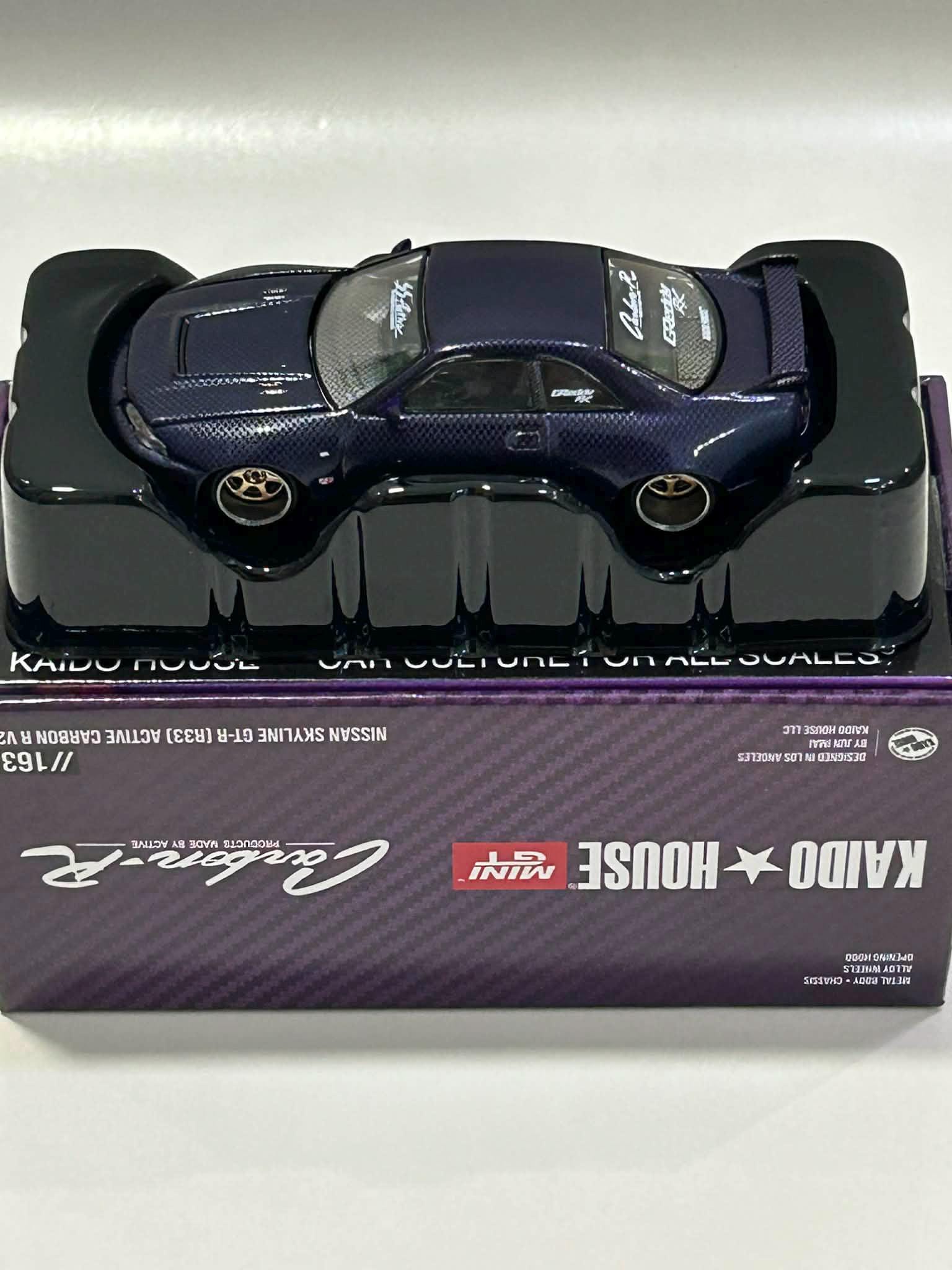 Mini Gt Kaido House 1/64 1995 Nissan Skyline GT-R (R33) Active