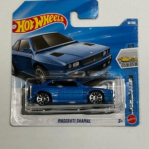 Hot Wheels Maserati Shamal 16/250 Small Card - Etsy