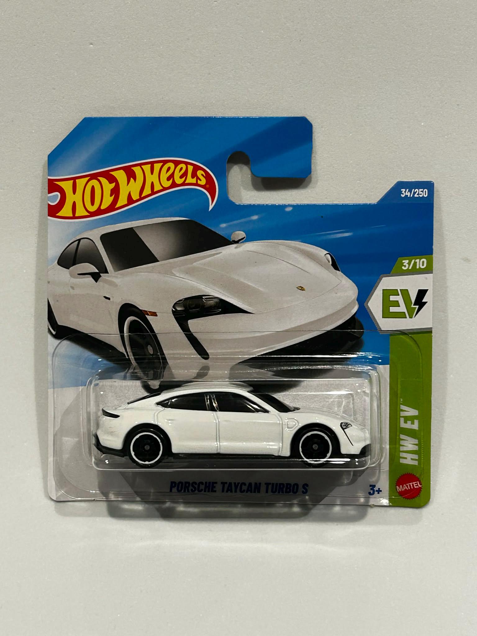 Hot Wheels HW Porsche Taycan Turbo S 34/250 Small Card - Etsy Canada