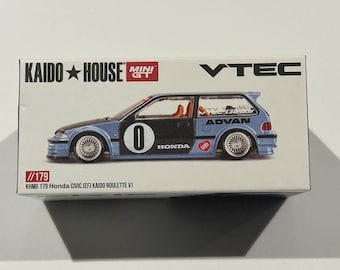 Mini GT 1:64 ホンダ シビック (EF) カイドウ ワークス V2 – 1987