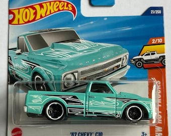 ホットウィール '67 シボレー C10 - レッドエディション - Etsy 日本