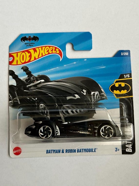 ホットウィール バットマン & ロビン バットモービル 2/250 スモール