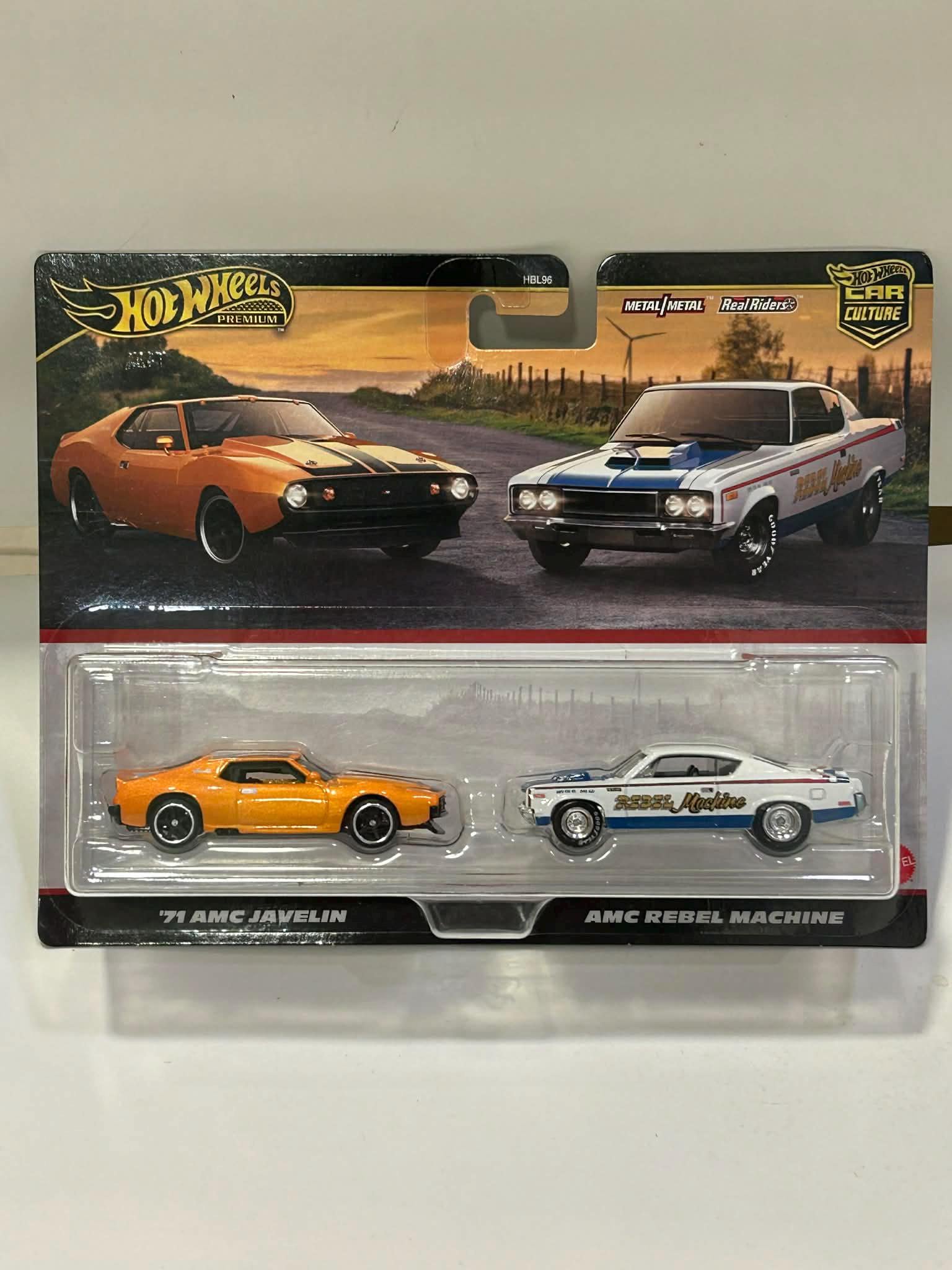 Hot Wheels HW 71 AMC Javelin Plus AMC Rebel Machine - Etsy