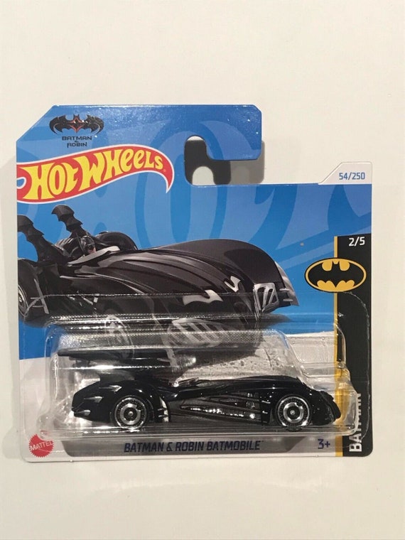 Hot Wheels HW Batmobile Batman Robin 54/250 Small Card - Etsy