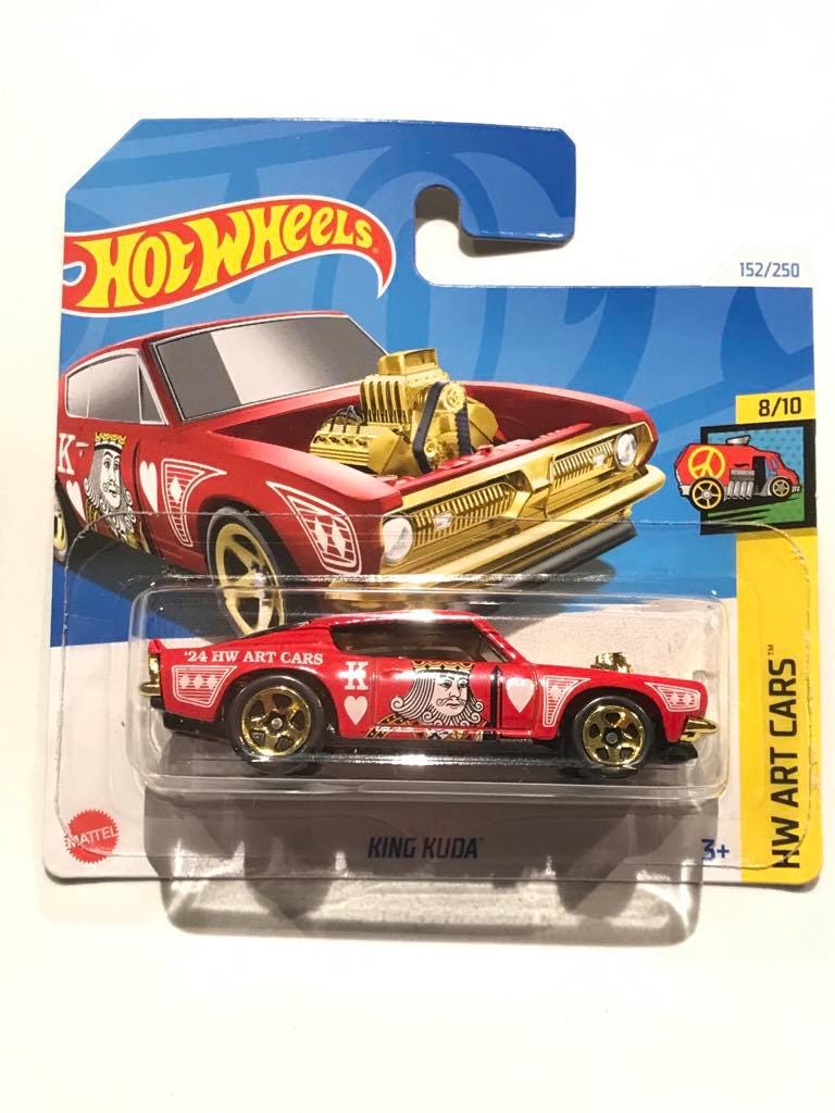 ミニカー Hot Wheels KING KUDA Amazon.com: Hot Wheels King Kuda, HW Art Cars 8/10 [red] 152