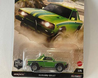 Hot wheels HW 1/64 Subaru BRAT