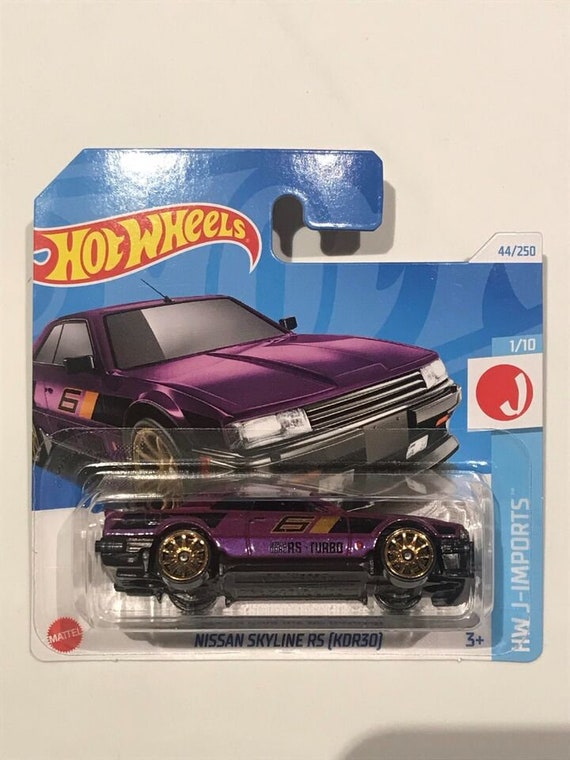 Hot Wheels Nissan Skyline RS KDR30 44/250 Small Card - Etsy