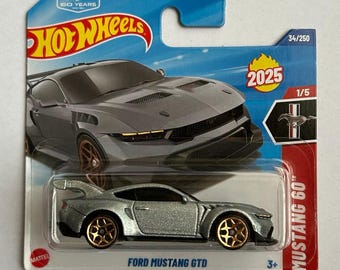 Hot Wheels Ford Mustang GTD 34/250 Small Card - Etsy Canada