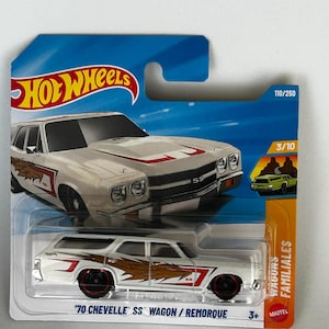 ホット ホイール 1970 シボレー シェベル SS ワゴン - オレンジと
