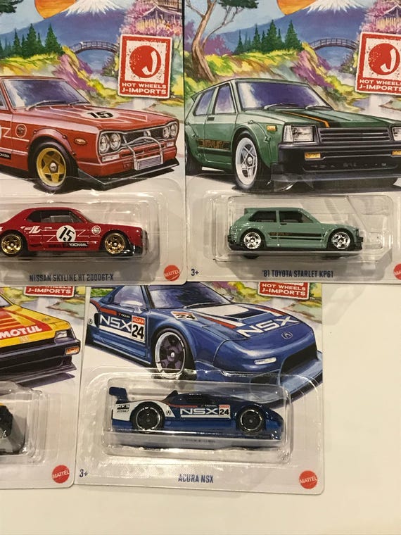 Hot Wheels HW 1/64 Japan Imports JDM Mix of 5 Cars - Etsy