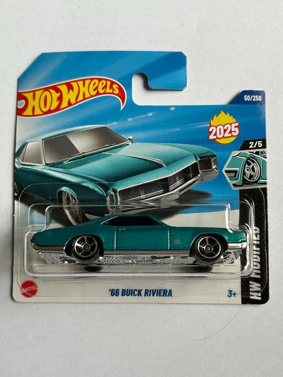 Hot Wheels 66 Buick Riviera 50/250 Small Card - Etsy Canada