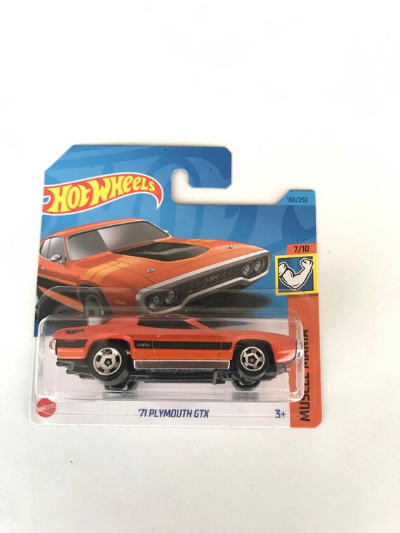 Hot Wheels HW 71 Plymouth GTX 2023 Muscle Mania 166/250 Tarjeta