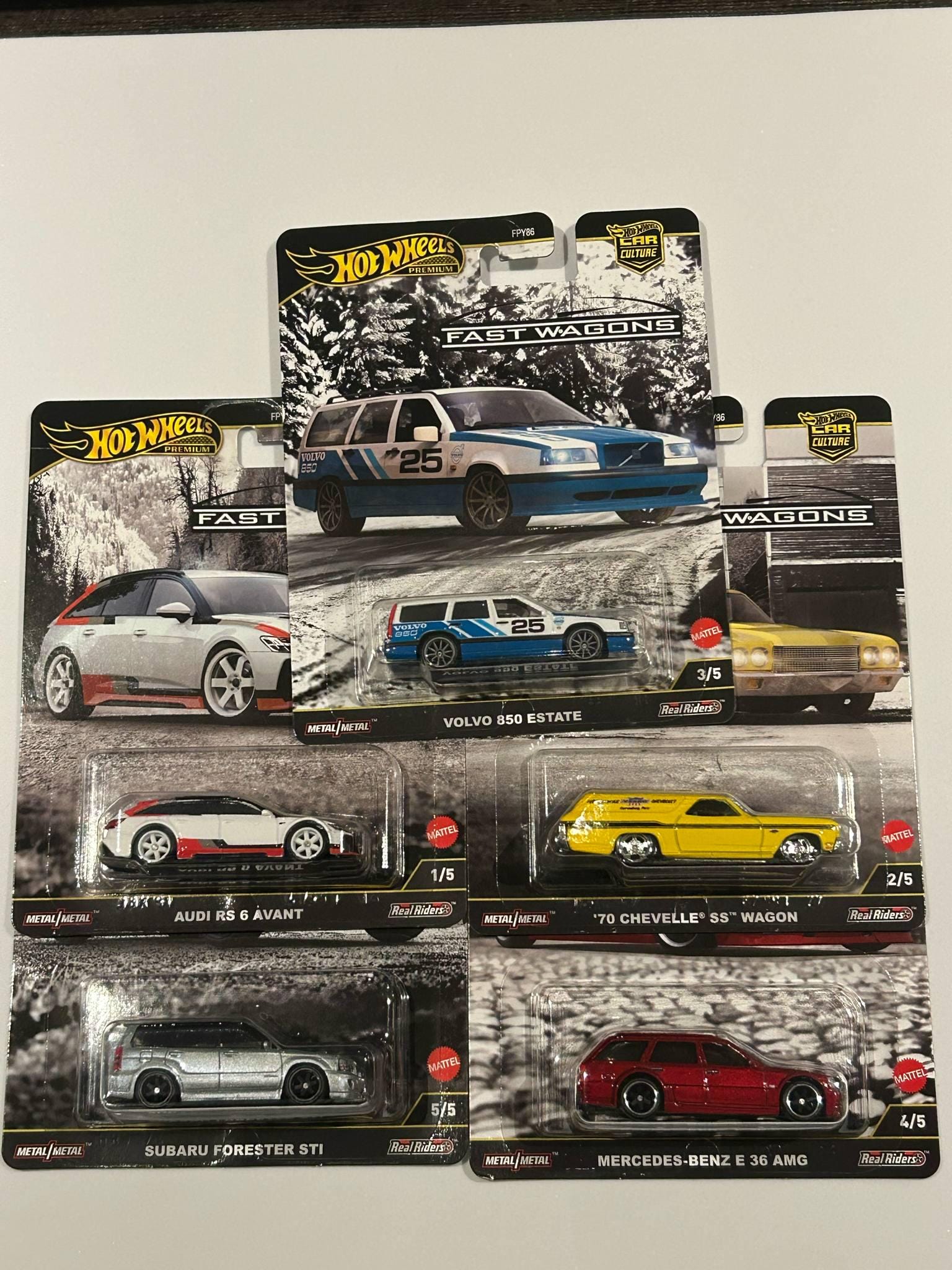 ホットウィール ファストワゴン カーカルチャーシリーズ 新旧のワゴンを扱う「ホットウィール カーカルチャー ファストワゴン