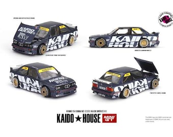 Kaido House MiniGT 1:64 BMW M3 (E30) Kaido Works V1 1989 – #154