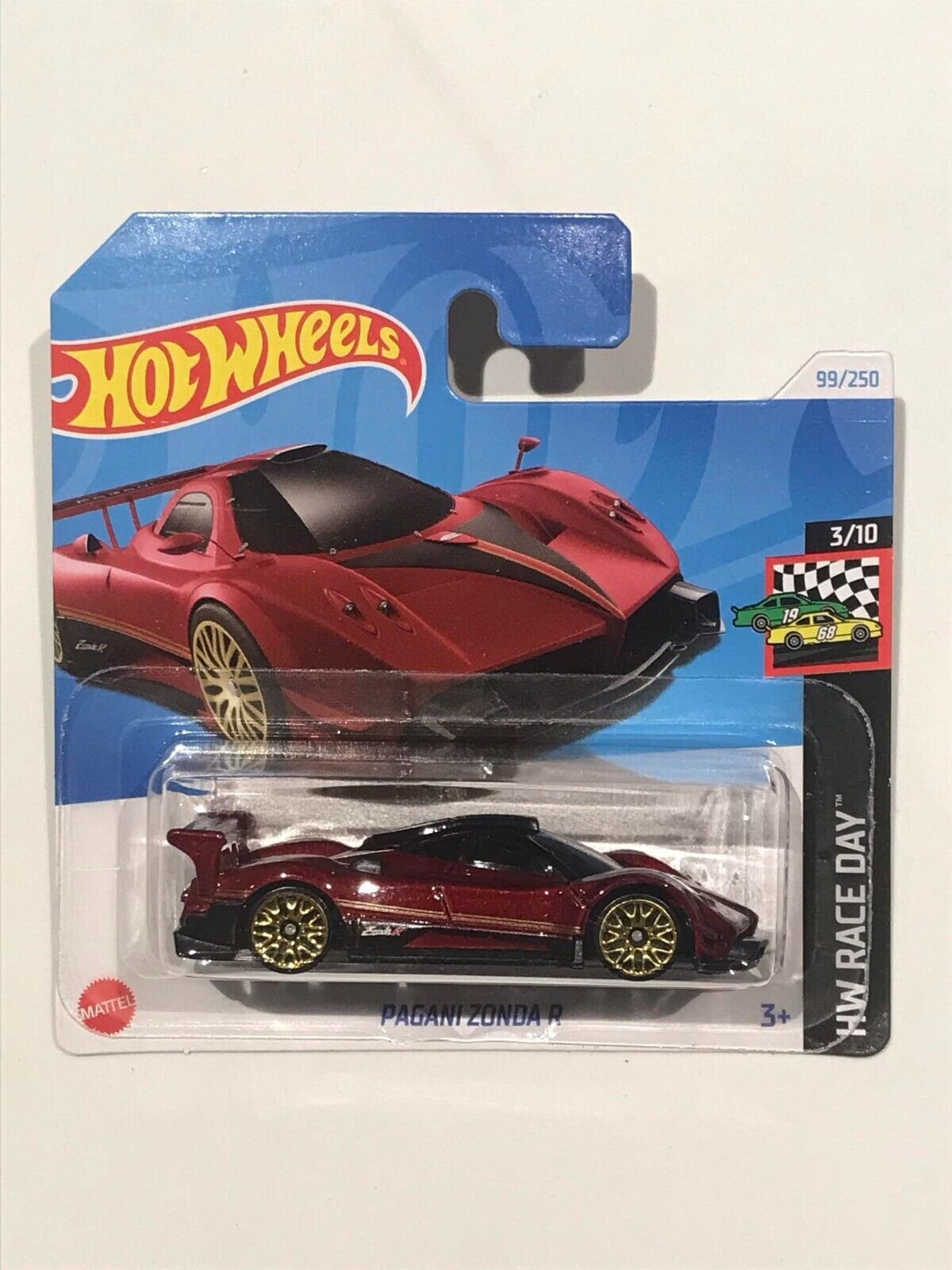 Hot Wheels HW Pagani Zonda R 99/250 Small Card - Etsy