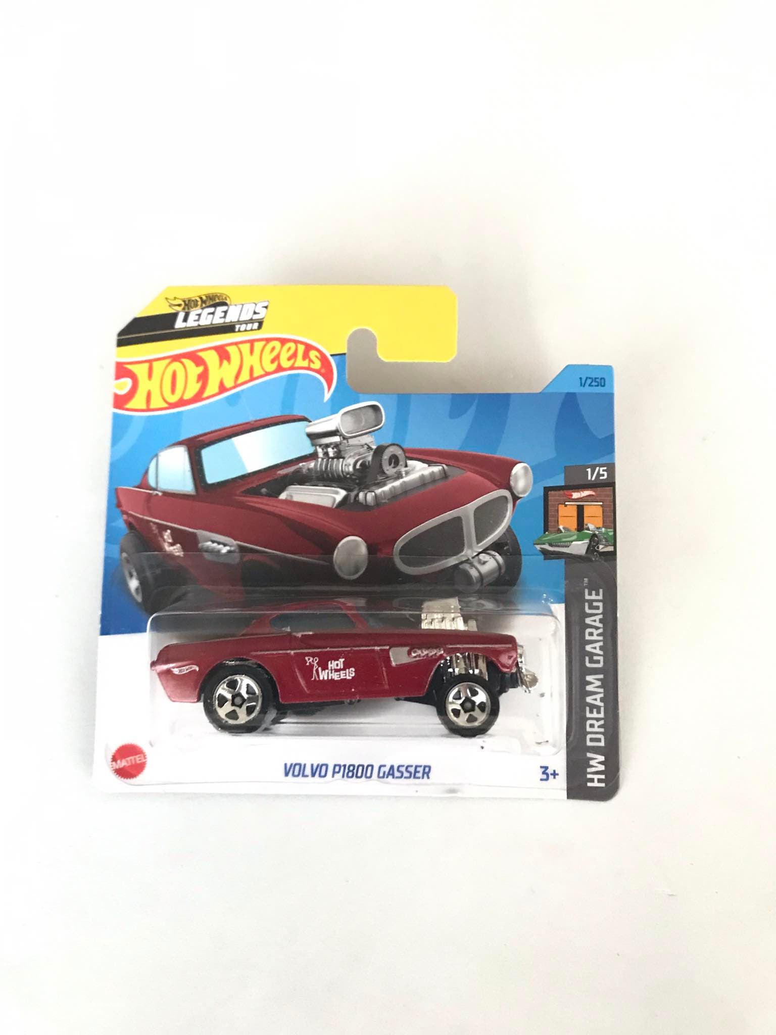 Hot Wheels HW Volvo P1800 Gasser 1/250 Small Card - Etsy
