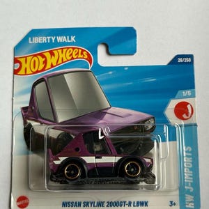 Hot Wheels Nissan Skyline 2000 GT-R LBWK Liberty Walk 26/250 Kleine Karte