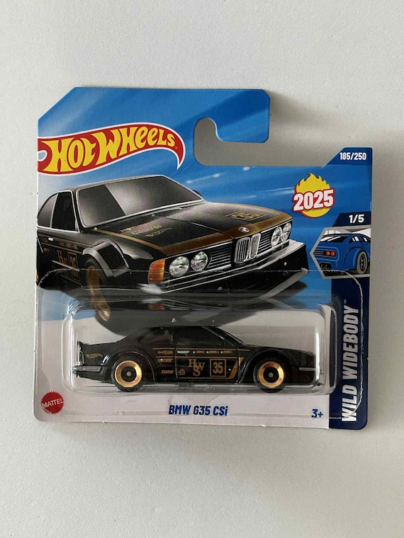 Hot Wheels HW BMW 635 CSI 185/250 Small Card - Etsy