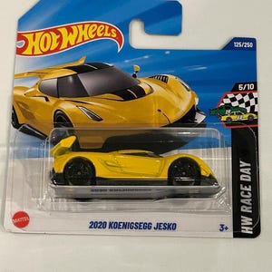 Hot Wheels HW 2020 Koenigsegg Jesko 125/250 Kleine Karte
