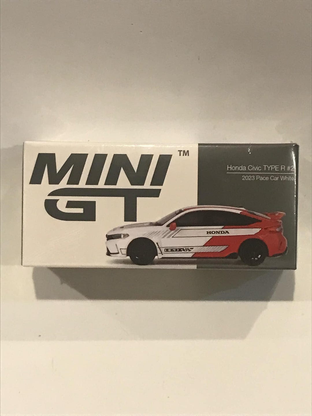 Mini GT 1/64 2023 Honda Civic Type R #2 Pace Car *honda*, White