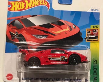 Hot Wheels Lamborghini Huracan LP 620-2 Super Trofeo 239/250 Small Card