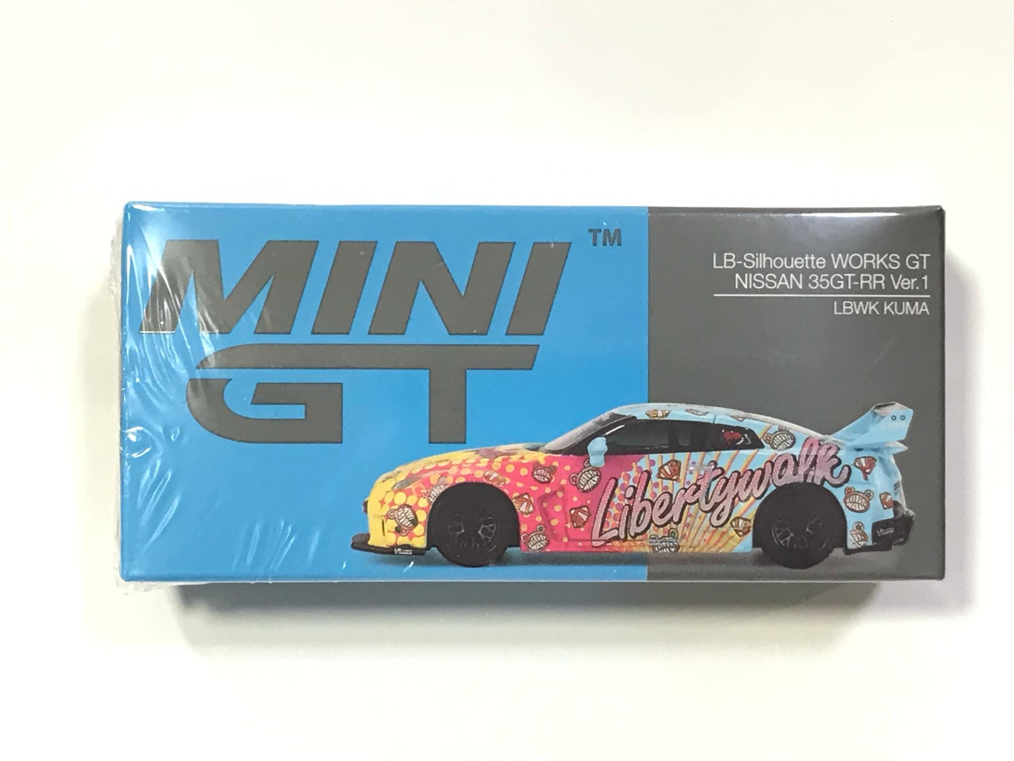 MINI GT LB-シルエットワークス GT 日産 35GT-RR KUMA Amazon.com: (Pre-order) Mini GT LB-Silhouette WORKS GT