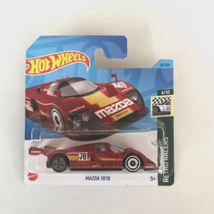 Hot Wheels Mazda 787B 28/250 Kleine Karte