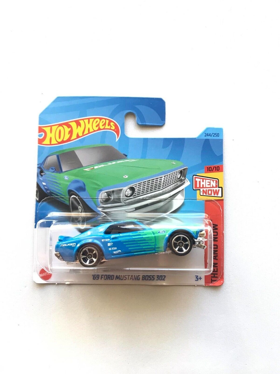 Hot Wheels 69 Ford Mustang Boss 302 244/250 Small Card - Etsy Canada