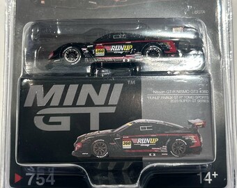 Mini Gt 1/64 2023 Nissan GTR (35) Nismo GT3 #360 Runup Rivaux