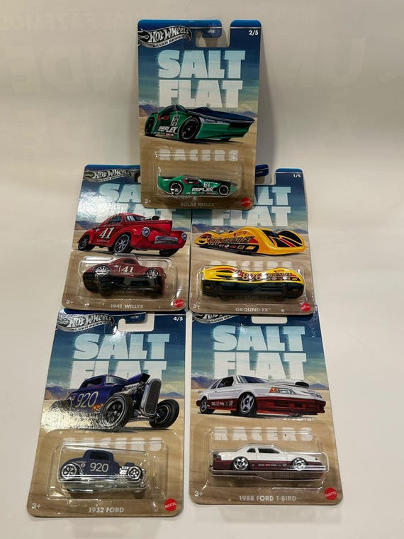 ホットウィール HW 1/64 ソルトフラット レーシング ヴィンテージカー