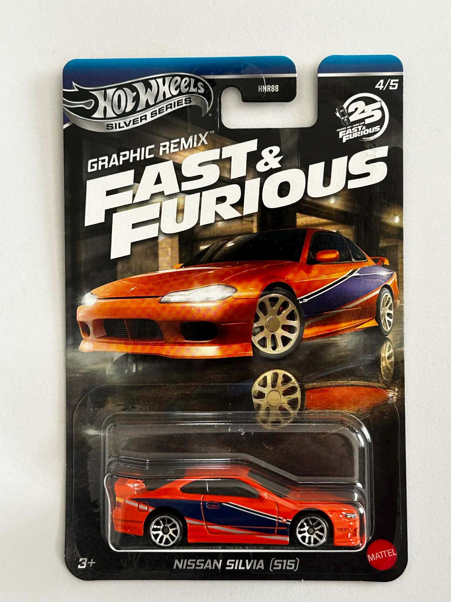 ホットウィール HW 1/64 日産シルビア S15 ワイルド・スピード F&F